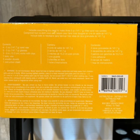 ArtMinds: Sand Wax Candle Kit by Make Market®--Makes 3 candles - Picture 3 of 5